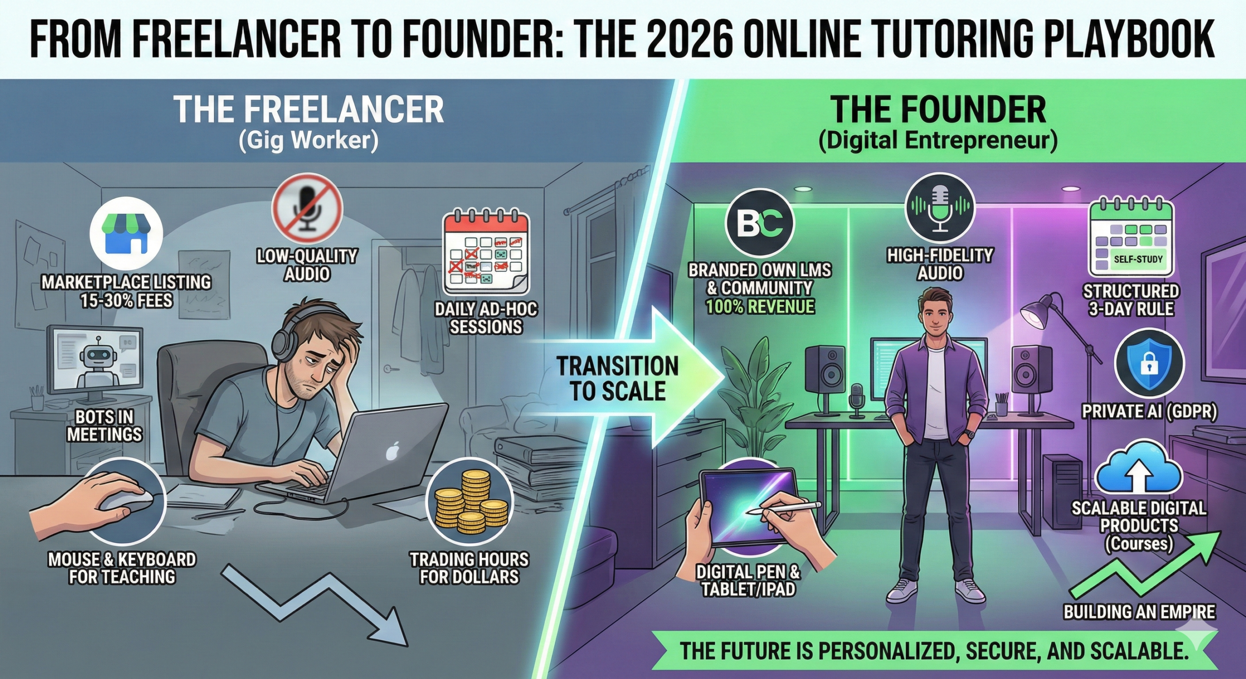 From Freelancer to Founder: The 2026 Online Tutoring Playbook